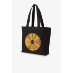 Sac avec graphique glac en coton noir