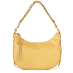 Sac hobo ocre - aria jaune en cuir