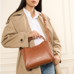 Sac  main aimante m ida double marron