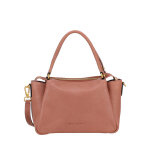 Sac � main femme elsa taupe en cuir