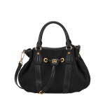 Sac  main femme hobo adonira noir en cuir