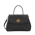 Sac � main femme nora maxi noir en cuir