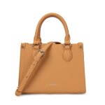 Sac  main port travers jaune pour femme
