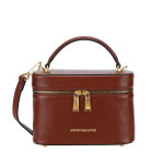 Sac  main raquel cuir vachette - marron