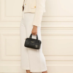 Sac polochon zipp m milano ana noir en cuir