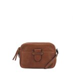Sac porté travers avec bandoulière en cuir - camel chabrand Sac porté travers avec bandoulière en cuir - camel chabrand