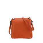 Sac port crois femme elsa cognac en cuir
