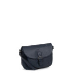 Sac porté travers cuir confort marine trix Sac porté travers cuir confort marine trix