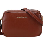 Sac port travers en cuir raquel - marron