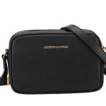 Sac port travers en cuir raquel - noir