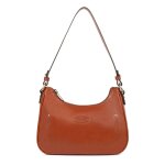 Sac porté épaule 1 anse jeanne cognac en cuir hattie Sac porté épaule 1 anse jeanne cognac en cuir hattie