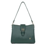 Sac porté épaule 1 anse luna sapin vert pin en cuir xena Sac porté épaule 1 anse luna sapin vert pin en cuir xena