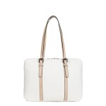 Sac port paule 2 anses 15'' & a4 gracieuse blanc / ivoire eden
