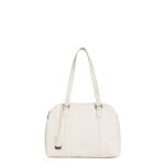 Sac port paule 2 anses a4 cuir confort blanc cate
