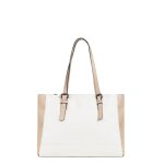 Sac port paule 2 anses a4 gracieuse blanc / ivoire lise