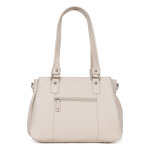 Sac port� �paule 2 anses cuir confort ivoire