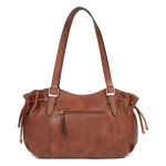 Sac port� �paule 2 anses toscane fauve