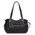 Sac port� �paule 2 anses toscane noir
