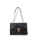 Sac port paule matelass pour femme noir