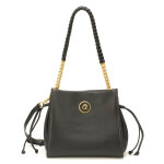 Sac porté épaule fermoir à rabat cuir noir - arthur & aston noir Sac porté épaule fermoir à rabat cuir noir - arthur & aston noir