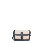 Sac porté travers judy beige / marine demi Sac porté travers judy beige / marine demi