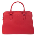 Sac port main 2 poignes - a4 - rouge fonc - madrid