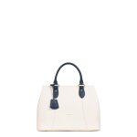 Sac port main 2 poignes cali blanc / marine vox