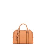 Sac port main 2 poignes lima saumon alma marron