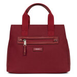 Sac porté main 2 poignées yona carmin zadie rouge Sac porté main 2 poignées yona carmin zadie rouge