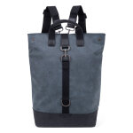 Sac transformable - 13 & a4 - bleu - journey en toile Sac transformable - 13 & a4 - bleu - journey en toile