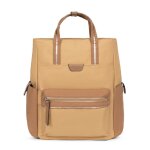Sac transformable 13'' & a4 cuir kaya sable en toile yas Sac transformable 13'' & a4 cuir kaya sable en toile yas