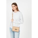 Sac trotteur foulonn milano en cuir beige fonc