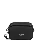 Sac trotteur zipp donna ama noir en cuir