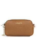 Sac trotteur zipp mini studio mimi camel en cuir
