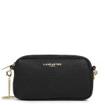 Sac trotteur zipp mini studio mimi noir en cuir