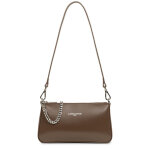 Sac trotteur zippe suave even marron en cuir