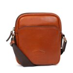 Sacoche cuir stuart cognac ora