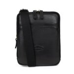 Sacoche cuir stuart noir bree