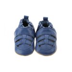 Salome bebe mixte en cuir bleu