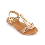 Sandale enfant badou rose - les tropéziennes en cuir Sandale enfant badou rose - les tropéziennes en cuir