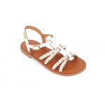 Sandale enfant baia blanc en cuir Sandale enfant baia blanc en cuir