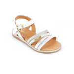 Sandale enfant inaya blanc en cuir