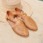Sandales femmes en cuir peonia camel Sandales femmes en cuir peonia camel