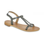 Sandale femme hamat noir en cuir Sandale femme hamat noir en cuir