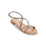 Sandales femme homage marron en cuir Sandales femme homage marron en cuir