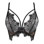 Semi - corset - noir  dentelle axami lingerie