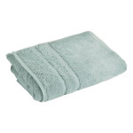 Serviette invit� 600 g / m� coton egypte - bleu opaline