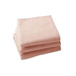 Serviette de table lina rose en lin
