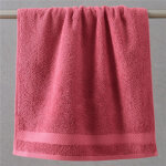 Serviette de toilette en coton 500 g / m� atlantique - rose framboise