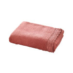 Serviette de toilette coton �ponge vahina - bois de rose